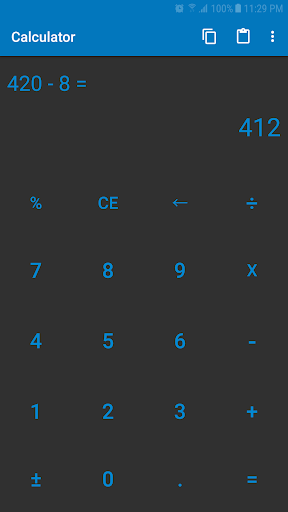 Calculator - Simplicity Screen 2