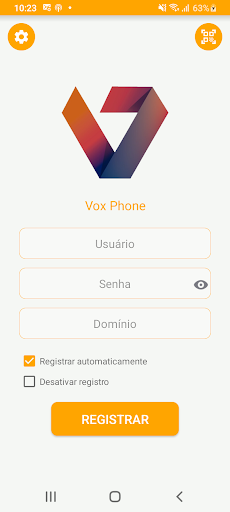 Android application Vox Phone screenshort