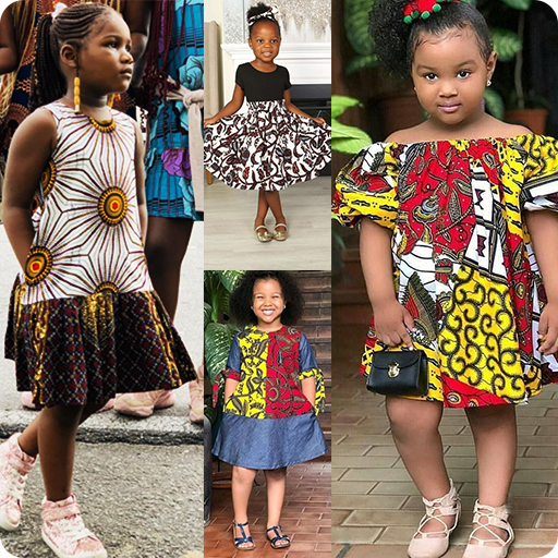African Kids Fashion Style logo