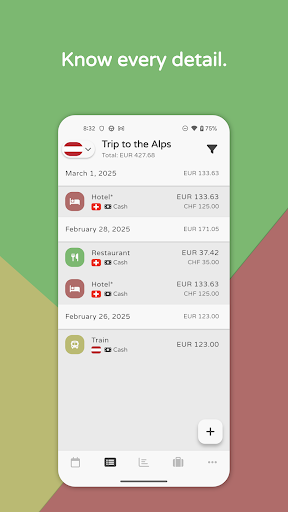 Trexpense – Travel Budget screenshot 2