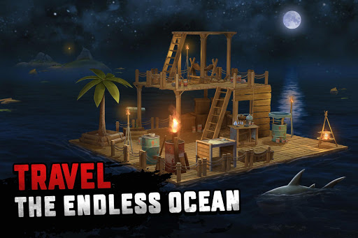 Raft Survival Ocean Nomad MOD APK Menu/Free Craft/Money