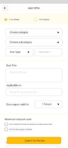Doling Deals Business Screen 3