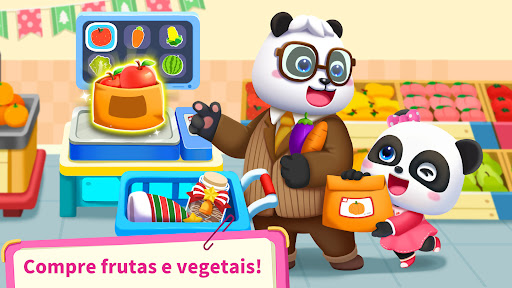 Jogo Infantil do Gatinho no Supermercado  Joguinho das Frutinhas Kids  Games do Mercadinho Baby 