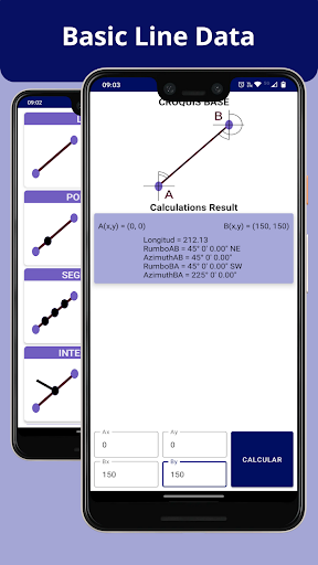 Android application Topotoolbox - Coord utilities screenshort