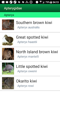 Birds of the Australia and New Screen 3