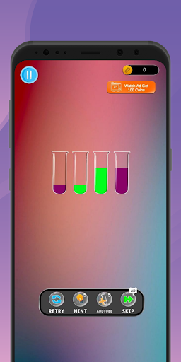 ColorSort:Color bottles puzzle Screen 2
