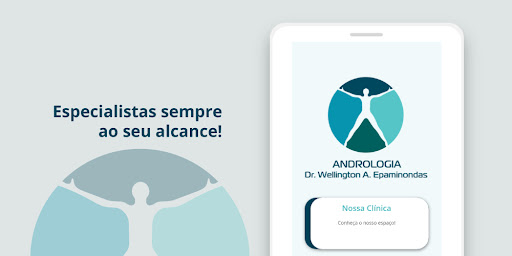 Android application DR. WELLINGTON ANDROLOGIA screenshort