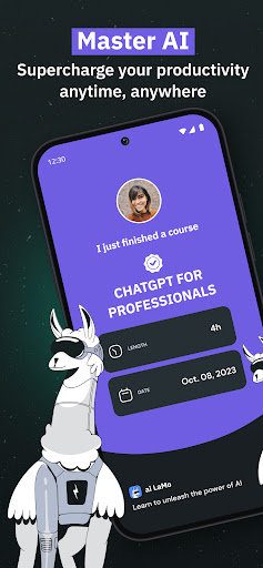 Android application ai LaMo: Learn AI & Chat GPT screenshort