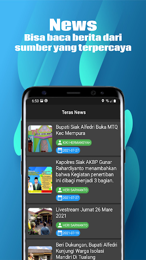 Teras Televisi & Radio Siak Screen 3