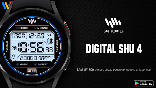 Android application SamWatch Digital Shu 4 screenshort