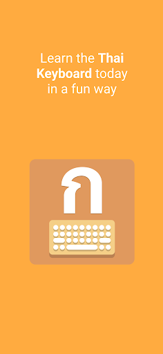 Android application ThaiKey Learn Thai Keyboard screenshort