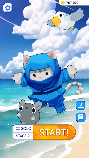 Android application NFC - Ninja, Fish, Cat screenshort