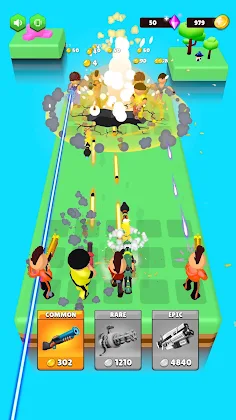 Merge and Shoot - Epic War - Screenshot 1