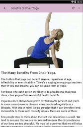 CHAIR YOGA