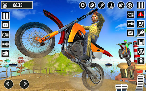 Superhero Bike Stunt Game 3D