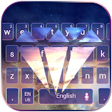 Galaxy Diamond Keyboard Theme icon