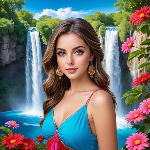 Waterfall Photo Frames Editor logo