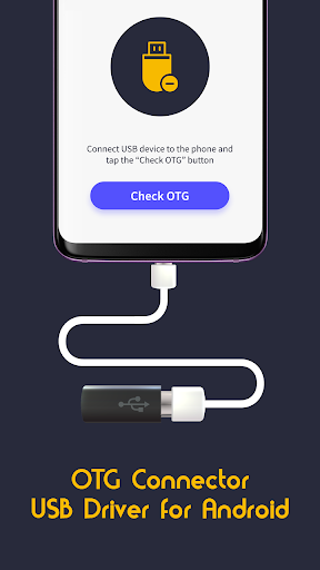 Android application USB Connector : OTG USB Driver screenshort