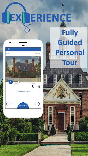 Android application Colonial Williamsburg GPS Tour screenshort