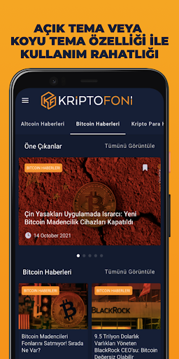 Kriptofoni | Bitcoin News Screen 3