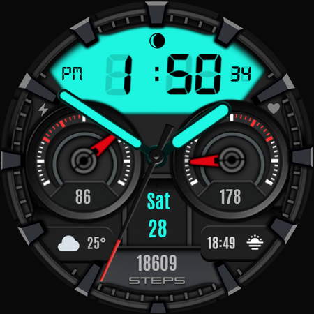 Lotus Hybrid Watch Face screenshot 37