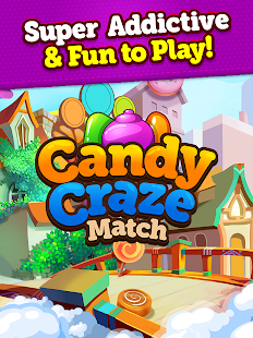 Candy Craze 2021: Match 3 Games Free New No Wifi screenshots 21