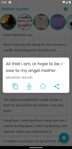 Mother Quotes and Sayings Screen 3