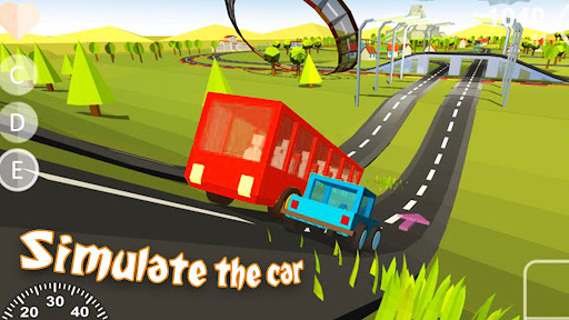 Android application Extreme Drive：Race Car Parking screenshort
