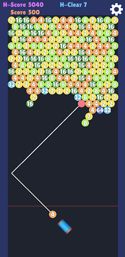 bubbleshooter2048 Screen 2