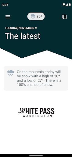 Android application White Pass screenshort