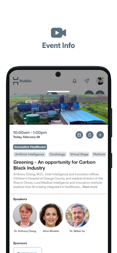 Android application GlobalFact 10 Summit screenshort
