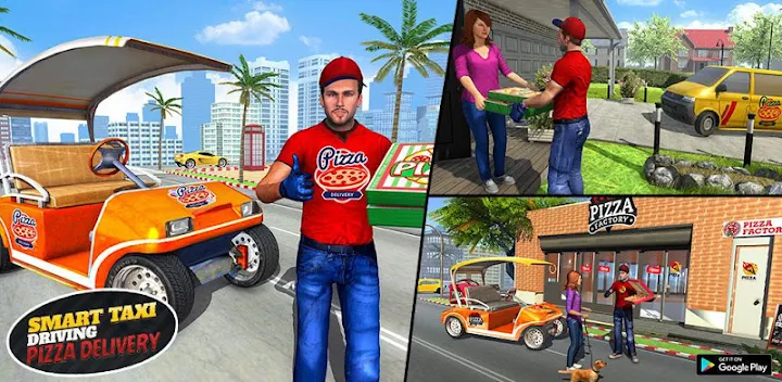 Pizza Delivery Game: Car Games