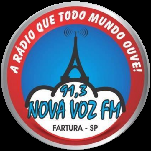 Rádio Nova Voz FM 91,3 Fartura logo