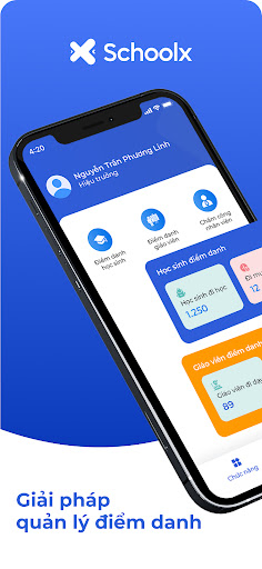 Android application Schoolx Manager screenshort