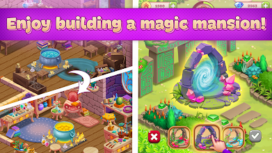 Charms Of The Witch Magic Mystery Match 3 Games Apps On Google Play