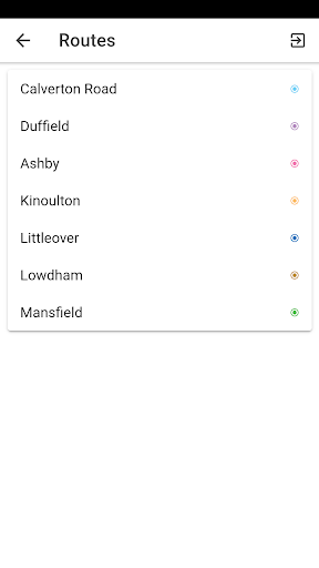 VecTive Passenger App Screen 2
