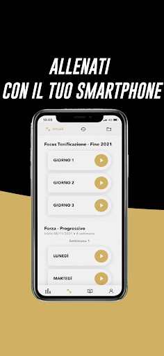 Android application DGC - Personal Training screenshort