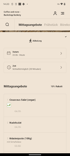 Coffeeandmore Backshop Backery Screen 3