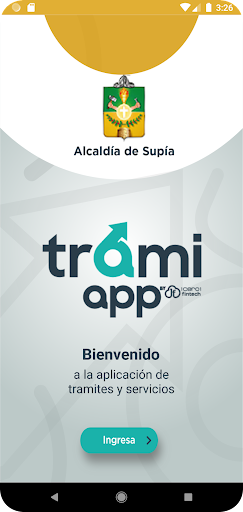 Android application Trami App Supia screenshort