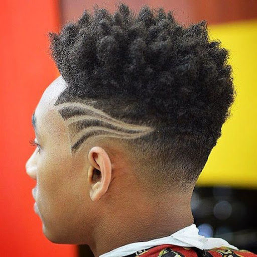 Fade Black Man Haircut