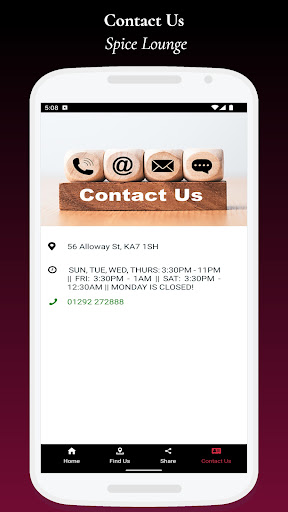 Spice Lounge Screen 3