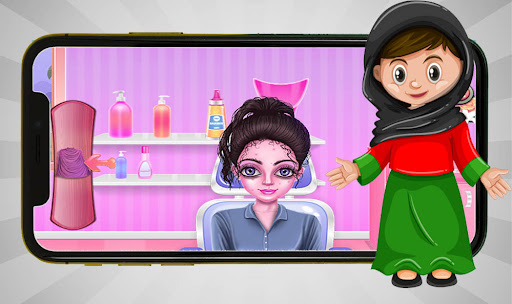 العاب بنات وتلبيس ومكياج خفيفة