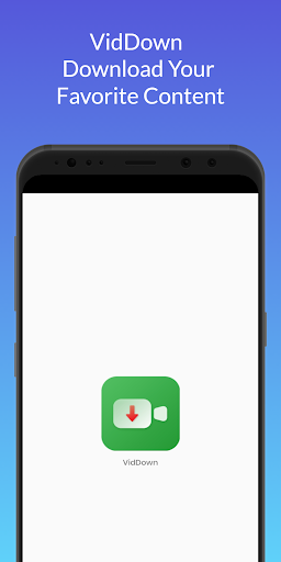 Android application VidDown: All Video Downloader screenshort