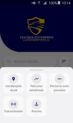 Tracker Enterprise Screen 2