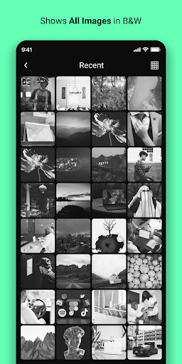 Android application Ansal - Retro B&W 90s Filter screenshort