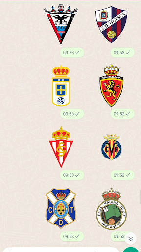 Spanish Football Stickers Screen 2