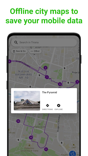 Tirana Tour Guide:SmartGuide Screenshot 4 - AppWisp.com