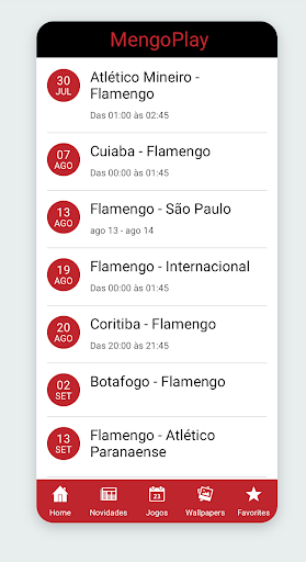 Android application MengoPlay - Casa do Mengão screenshort
