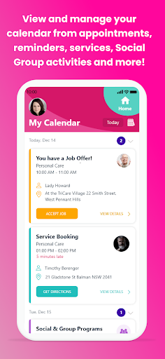 Android application CareVision Plus screenshort