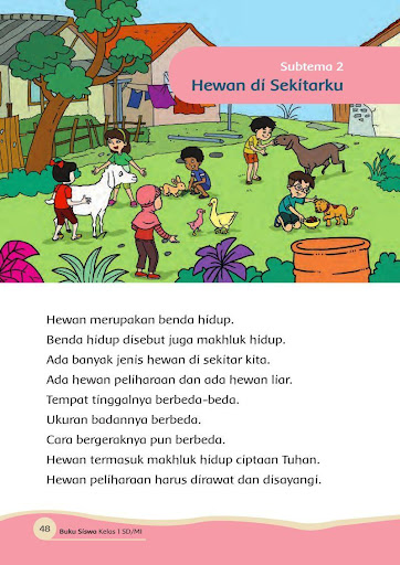 Kelas 1 SD Tema 7 - Buku Siswa BSE K13 Rev2017